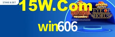 win606: Jogos de Caça-Níqueis-Altas Recompensas, Roleta-Velocidade, Blackjack-Desafios Máximos